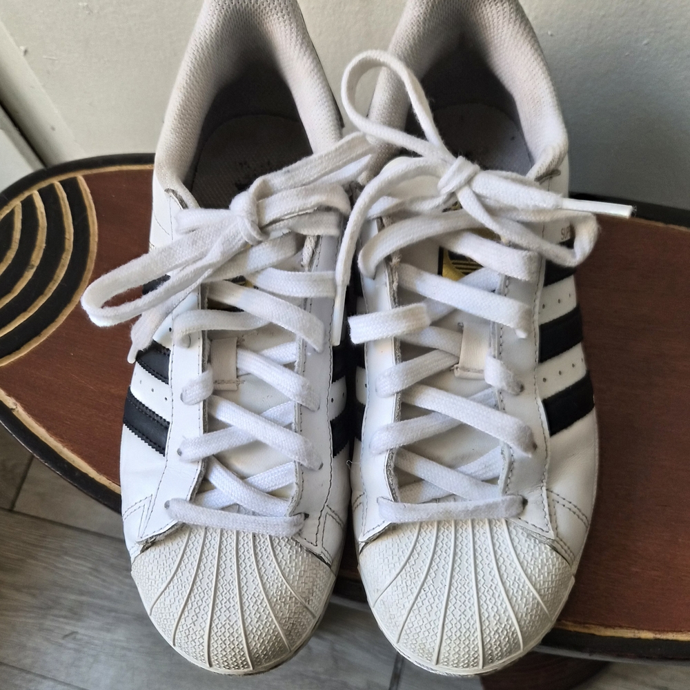 adidas White and Black Women's Sneakers
